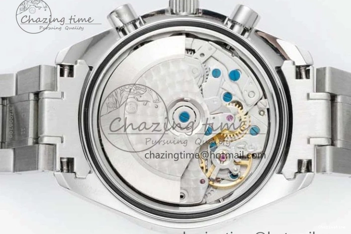 0512 Speedmaster Racing Master SS HKF Best Edition White Dial on SS Bracelet A Premium 7809